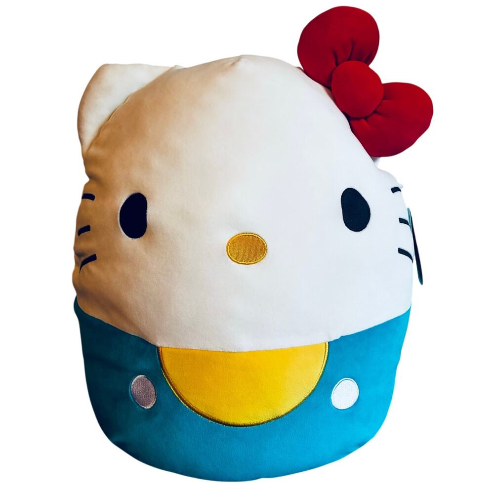 Hello Kitty Squishmallows Classic Blue Large Plush Sanrio Exclusive BNWT